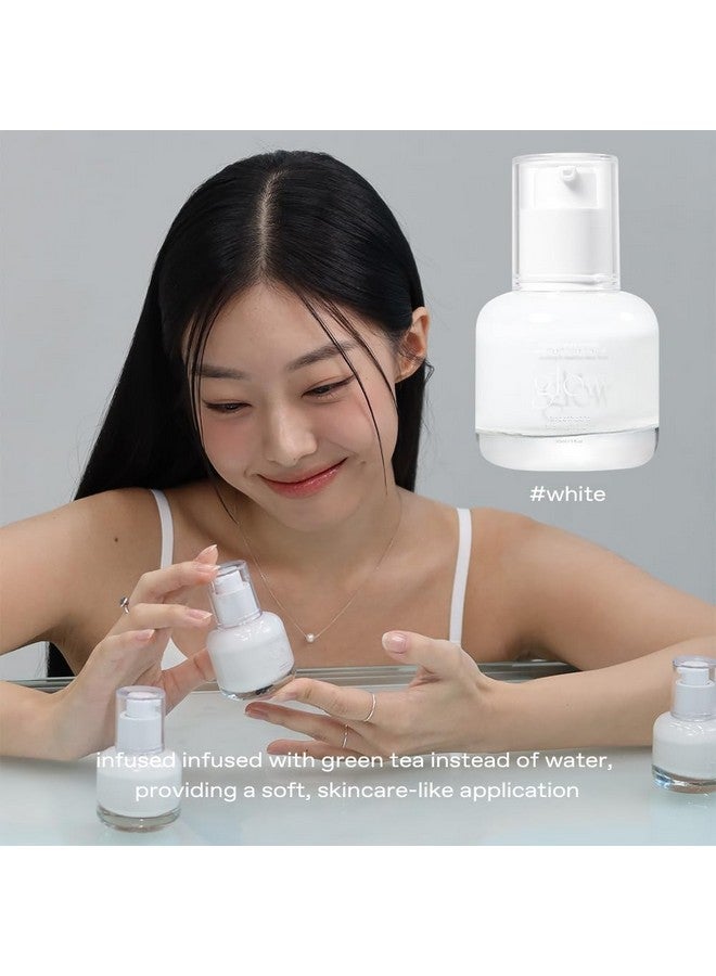 Glow glow breathable blemish balm #white : lightweight & hydrating, skincare-like, medium-coverage bb cream infused with green tea water, 1 fl oz - Image 3