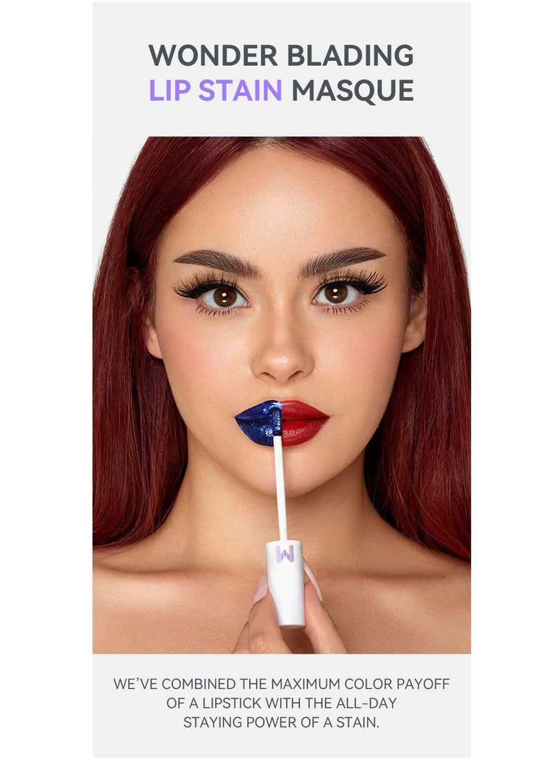siimunana - Wonderskin Wonder Blading Lip Stain Peel Off - Long Lasting, Waterproof Pink Lip Tint, Transfer Proof Natural Lip Stain - Image 1