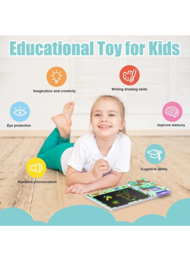 Talking Flash Cards with LCD Writing Tablet, Speech Therapy Toys for Toddlers, Autism Sensory Toys 224 Sight Words code (S15-735)  - Image 1