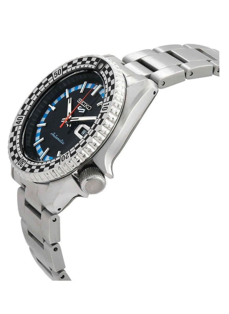 Seiko SEIKO New 5 Sports Automatic Black Dial Men's Watch - SRPK67K1  - Image 3