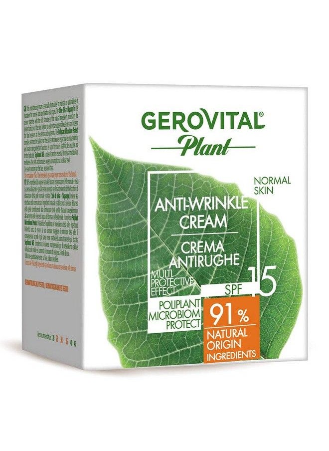 GEROVITAL PLANT - Antiwrinkle Cream Spf15 50 Ml / 1.69 Fl.Oz. - Image 1