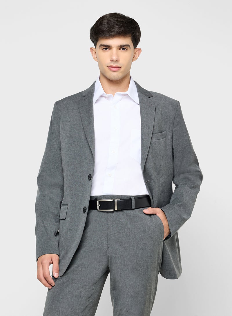 Robert Wood Genuine Leather Resizable Formal Belt - Image 4