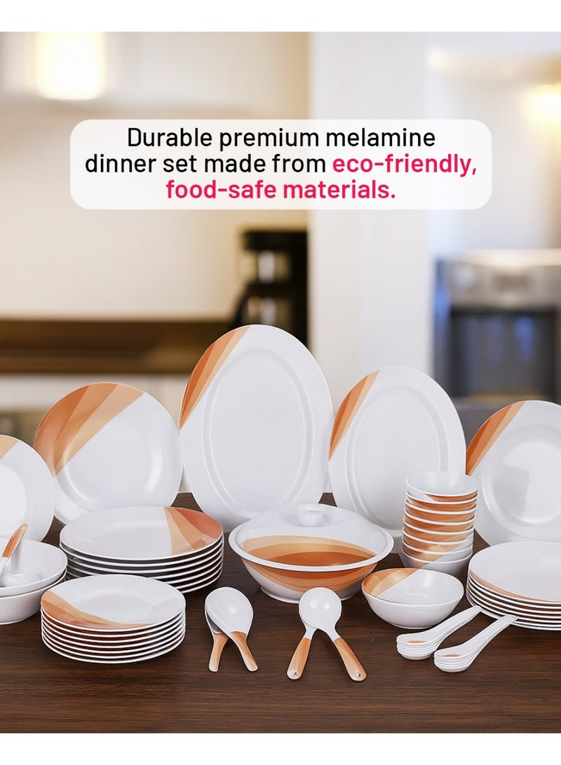 Delcasa 54 pcs Melamine Ware Dinner Set DC2107 - Image 2