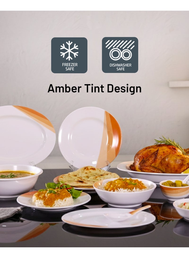 Delcasa 54 pcs Melamine Ware Dinner Set DC2107 - Image 4