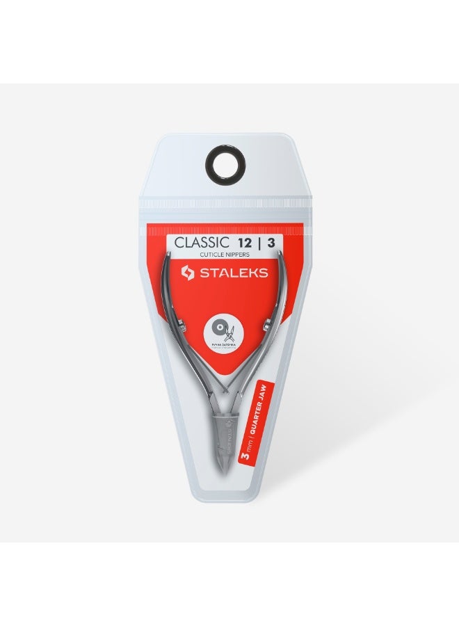 STALEKS Cuticle Nippers Classic 12 3 mm - Image 3