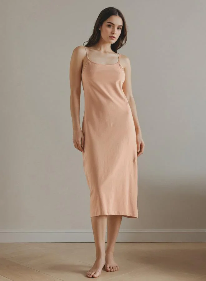سبلاش فيڤ Slip Dress with Adjustable Straps