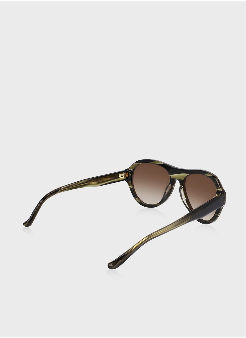 Donna Karan Aviator Sunglasses  - Image 4