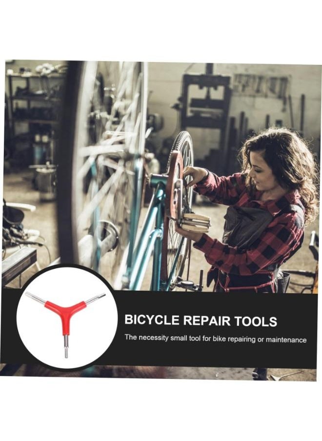 EasyLife - Three-Prong Wrench Torque Wrenches Internal Hex Wrench Bicycle Repair Wrench 3-Way Hex Wrench Appendix Sleeve Travel Wrench Steel - Image 1