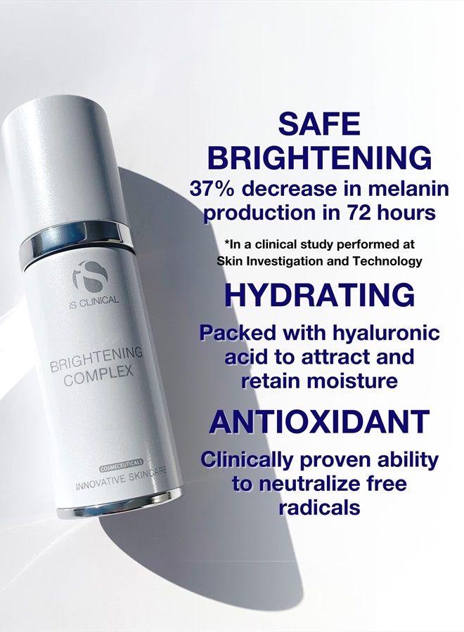 iS CLINICAL مجمع تفتيح البشرة، مجمع تفتيح البشرة، يعالج بقع العمر والتصبغ - Image 2