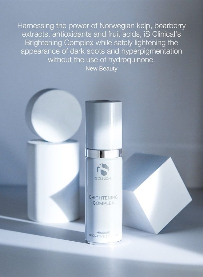 iS CLINICAL مجمع تفتيح البشرة، مجمع تفتيح البشرة، يعالج بقع العمر والتصبغ - Image 5