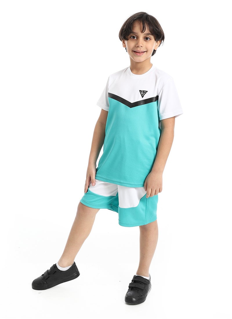 Caesar BoysSport T-Shirt With Short Set  - Image 2