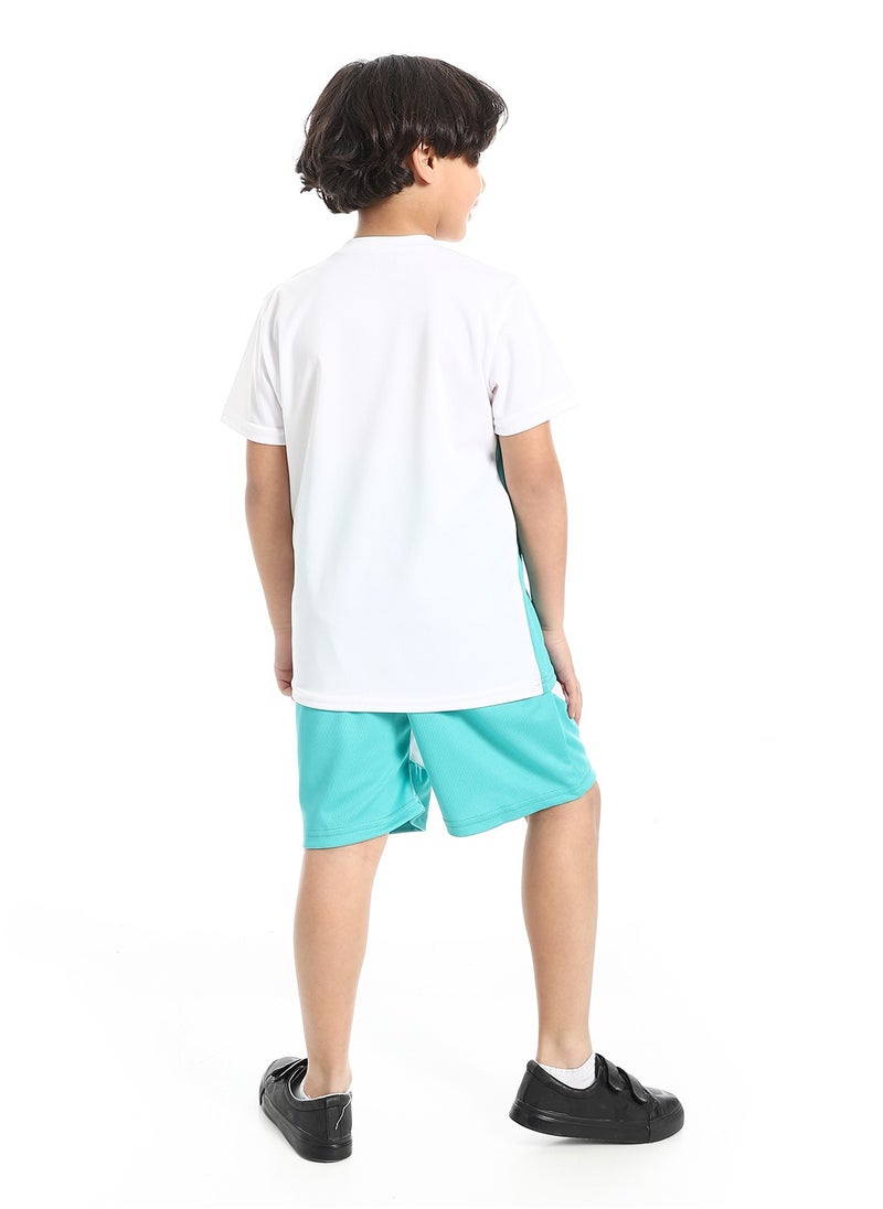 Caesar BoysSport T-Shirt With Short Set  - Image 4