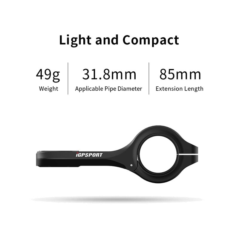 iGPSPORT Out Front Bike Mount Bicycle Compatible with Garmin Edge Bike Computer/XOSS Meilan/CYCPLUS/Bryton - Image 2