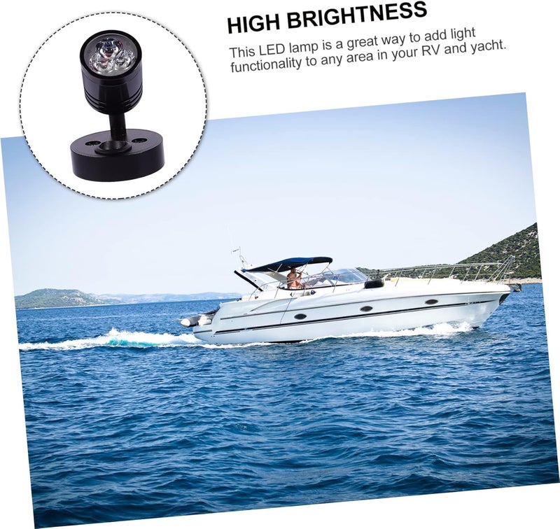 Luxshiny Led Ceiling Light Lamp Rv Suction Wall Light Yacht Beads Low Voltage Brightness - Image 4
