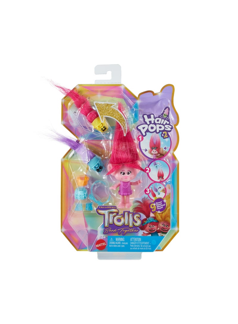 Trolls 3 Band Together Hair Pops Queen Poppy - Image 1