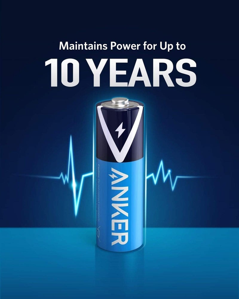Anker Alkaline AAA Batteries (4-Pack), Long-Lasting & Leak-Proof with PowerLock Technology, High Capacity Triple A Batteries with Adaptive Power and Superior Safety - Image 3