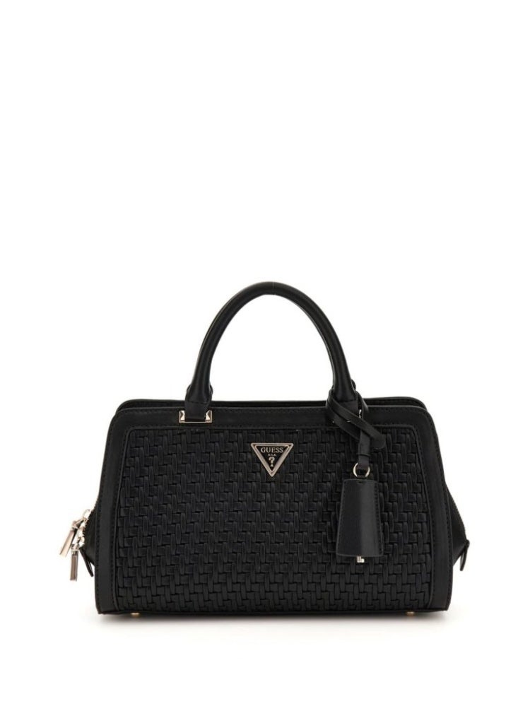 جس حقيبة Guess السوداء ذات الملمس المميز، مورييل جيرل فريند- اسود - Image 1