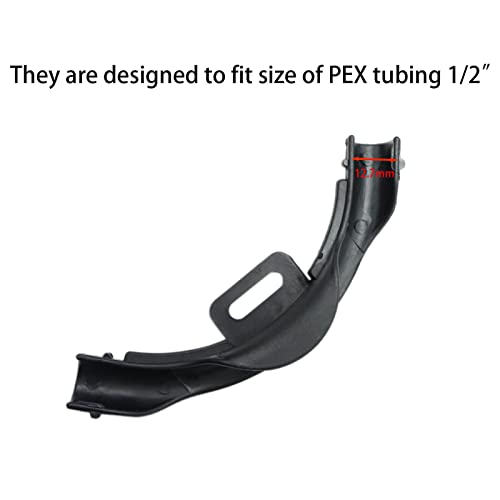 Qlvily 10 PCS 1/2" PEX Tubing Bend Support, Plastic - Image 2