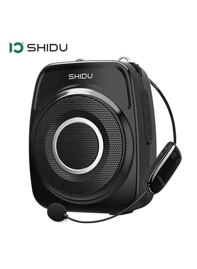 SHIDU S93 Mini Megaphone, Teacher's Classroom Amplifier, Loud Volume, Outdoor Loudspeaker, Long Battery Life, Anti-howling, Public Address System, Single Wireless Microphone - Image 5