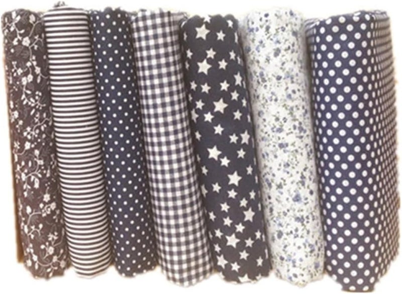 Field tested quality Assorted Pre-Cut Cotton Quilt Fabric Bundle 7 Pieces 9.8 x 9.8 in Squares for Sewing Patchwork Crafts DIY Projects Soft Tabby Charm Series in Multiple Colors(Dark blue) Multi-use well optimized build Local licensed courier Regional distribution available Varied global sizing picks Fast & slow shipment compatible KSA market compliant quality Easy clean surface Simple multifunctional build Elegant upgraded practical design Compact trendy practical build Post-order arranged dispatch Wide range usage design General purpose premium build Modern look Local & cross border ship compatible Ready varied options Suburban residential ship Spec upgraded improved quality Integrated warehouse solution Easy assemble alternatives Freeze crack proof Month-round consistent deliver Stable base Odor resistant - Image 1