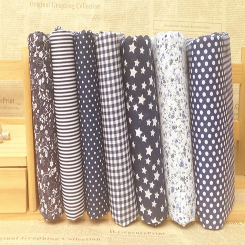 Field tested quality Assorted Pre-Cut Cotton Quilt Fabric Bundle 7 Pieces 9.8 x 9.8 in Squares for Sewing Patchwork Crafts DIY Projects Soft Tabby Charm Series in Multiple Colors(Dark blue) Multi-use well optimized build Local licensed courier Regional distribution available Varied global sizing picks Fast & slow shipment compatible KSA market compliant quality Easy clean surface Simple multifunctional build Elegant upgraded practical design Compact trendy practical build Post-order arranged dispatch Wide range usage design General purpose premium build Modern look Local & cross border ship compatible Ready varied options Suburban residential ship Spec upgraded improved quality Integrated warehouse solution Easy assemble alternatives Freeze crack proof Month-round consistent deliver Stable base Odor resistant - Image 2