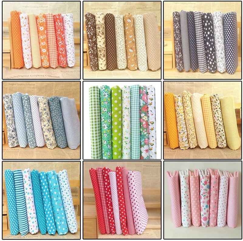 Field tested quality Assorted Pre-Cut Cotton Quilt Fabric Bundle 7 Pieces 9.8 x 9.8 in Squares for Sewing Patchwork Crafts DIY Projects Soft Tabby Charm Series in Multiple Colors(Dark blue) Multi-use well optimized build Local licensed courier Regional distribution available Varied global sizing picks Fast & slow shipment compatible KSA market compliant quality Easy clean surface Simple multifunctional build Elegant upgraded practical design Compact trendy practical build Post-order arranged dispatch Wide range usage design General purpose premium build Modern look Local & cross border ship compatible Ready varied options Suburban residential ship Spec upgraded improved quality Integrated warehouse solution Easy assemble alternatives Freeze crack proof Month-round consistent deliver Stable base Odor resistant - Image 3