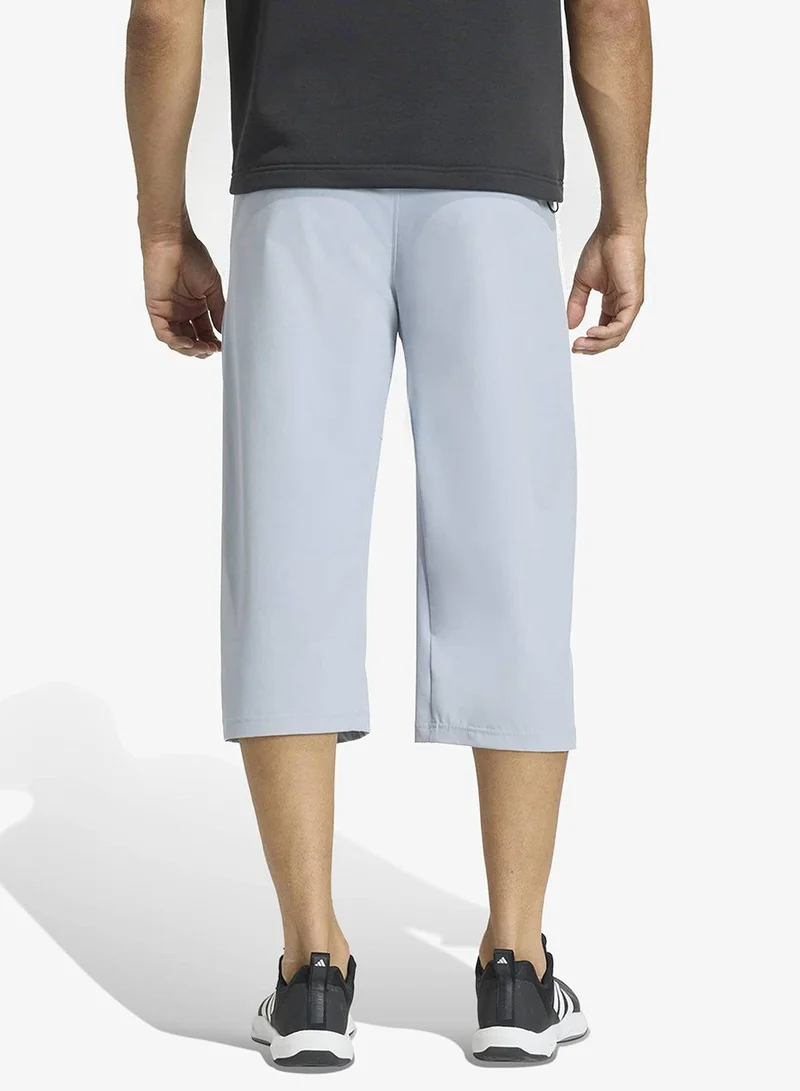 اديداس بنطال WORKOUT ESSENTIALS FLEX WOVEN 3/4