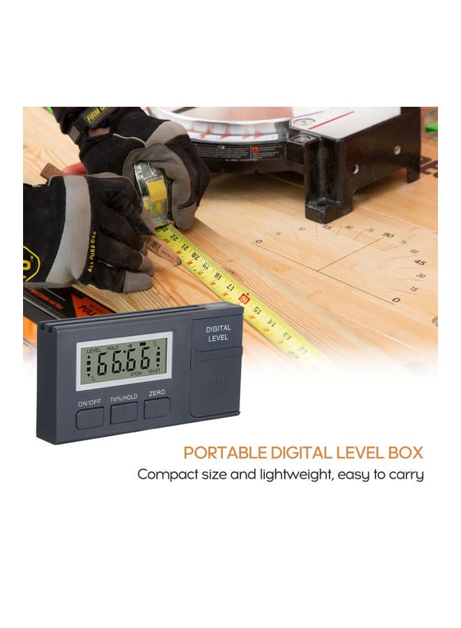 Digital Level Protractor Inclinometer Black - Image 3