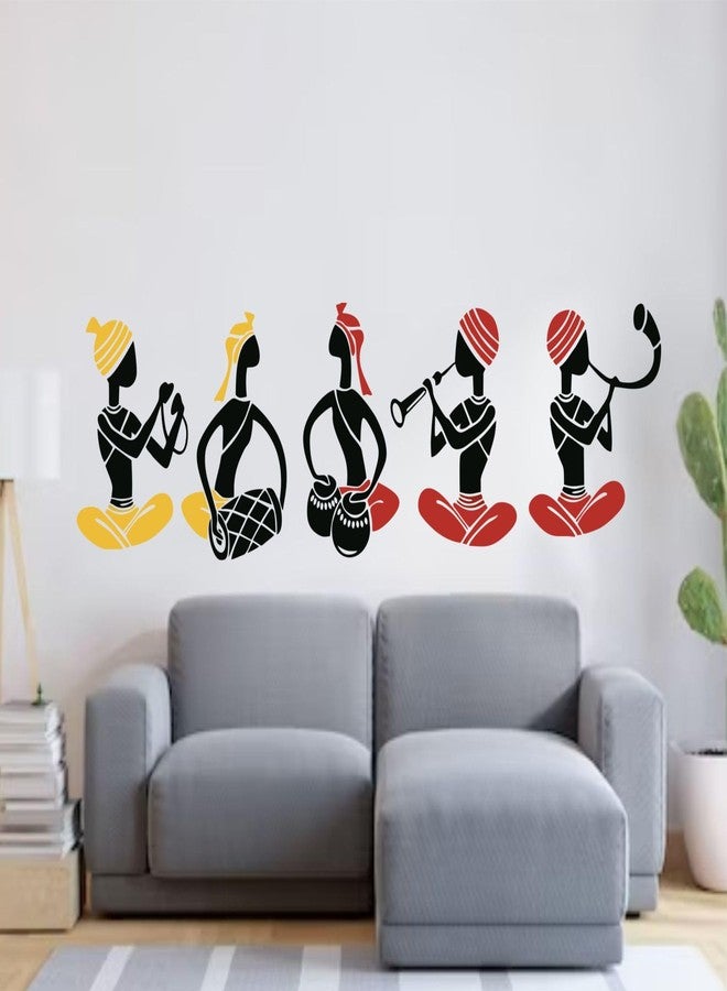 Wall Attraction™ Kokopeli Musical Group Wall Stickers & Murals Size - 119x35cm MD212_S - Image 2