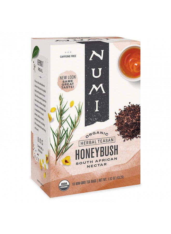 Numi Organic Tea Honeybush, 18 Count Box of Tea Bags (Pack of 3) Herbal Teasan - pzsku/ZF8BF82BCCFC0DFB9E09EZ/45/_/1731077703/32e14a93-033a-493c-bb08-d67bb889fa62