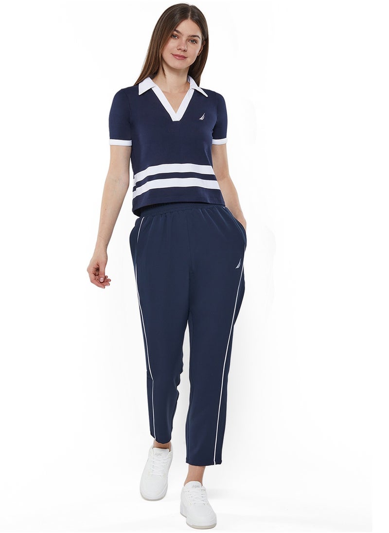 NAUTICA Contrast Striped Regular Fit Cotton Blend Polo Shirt  - Image 4