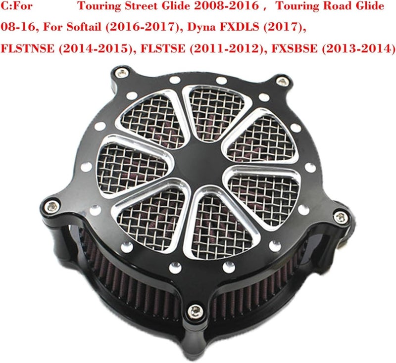 Wivplex Motorcycle Air Filter for Harley Models - Image 2