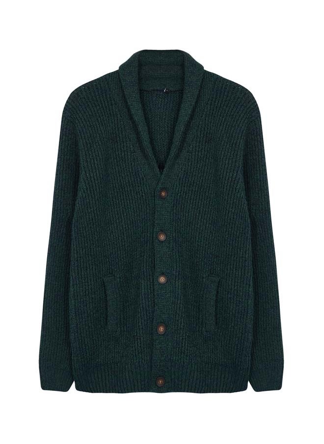 Emerald Green Regular Wool Shawl Collar Flecked Knitwear Cardigan TMNAW22HI0134 - pzsku/ZF8BFB0D7E41CE59CA1B2Z/45/_/1737376114/018ecc8a-1694-40a4-88e2-926890543f9d