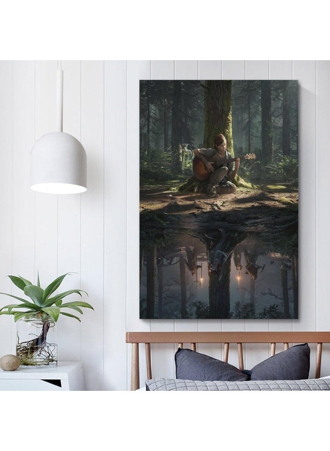 Home Trove Enty The Last Of Us Posters Canvas Posters Decorative Room Aesthetic Bedroom Decor Wall Art Office Home Decor Festival Best Gift For Family Friends 16X24Inch(40X60Cm) Unframe-Style  - Image 5