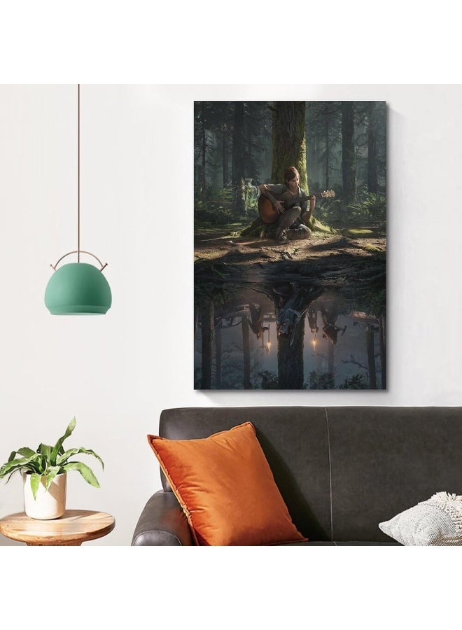 Home Trove Enty The Last Of Us Posters Canvas Posters Decorative Room Aesthetic Bedroom Decor Wall Art Office Home Decor Festival Best Gift For Family Friends 16X24Inch(40X60Cm) Unframe-Style  - Image 4