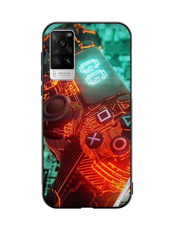 VR CREATIVE Protective Case Cover For Vivo X60 Pro Ps4 Controller Design Multicolour - Image 1