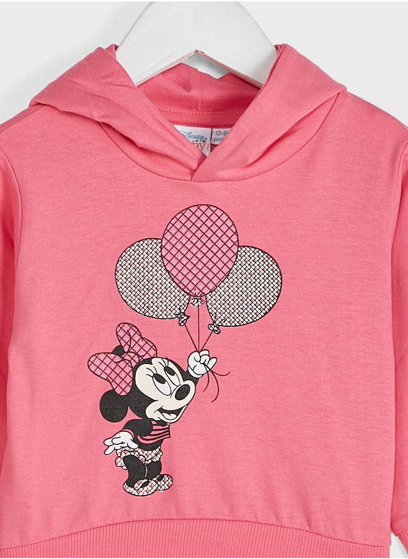 Disney - Infant Minnie Mouse Hoodie - Image 1