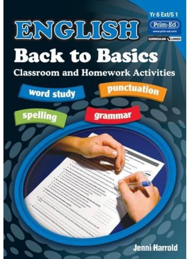 English Homework: Bk. G: Back to Basics Activities for Class and Home