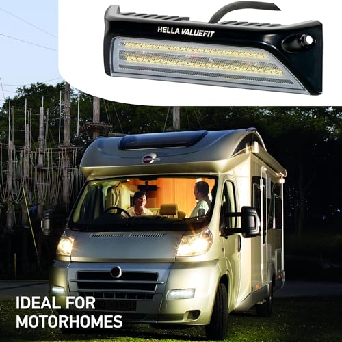 Hella 357098001 ValueFit SM2000 Exterior Scene Light 12V24V Worklight Powder Coated Black Aluminium Housing waterproof and dustproof IP6K7 for RVs Campers motorhomes trucks trailers - Image 3