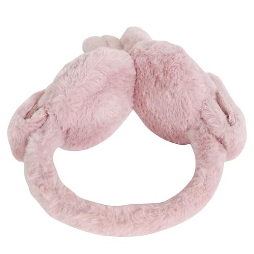 FabSeasons Soft & Warm Winter Ear Muffs | Plush Faux Fur Ear Warmers for Cold Weather | Lightweight & Cozy Ear Protection - Image 3