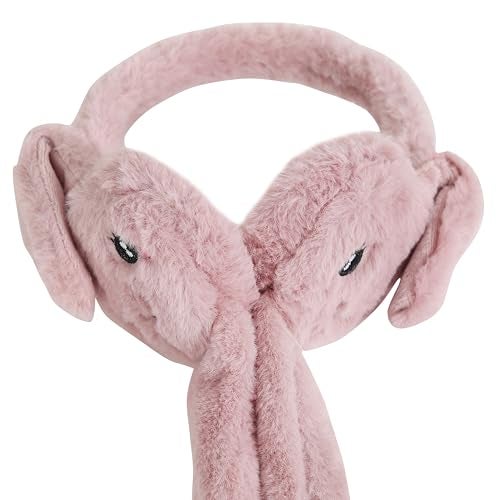 FabSeasons Soft & Warm Winter Ear Muffs | Plush Faux Fur Ear Warmers for Cold Weather | Lightweight & Cozy Ear Protection - Image 4