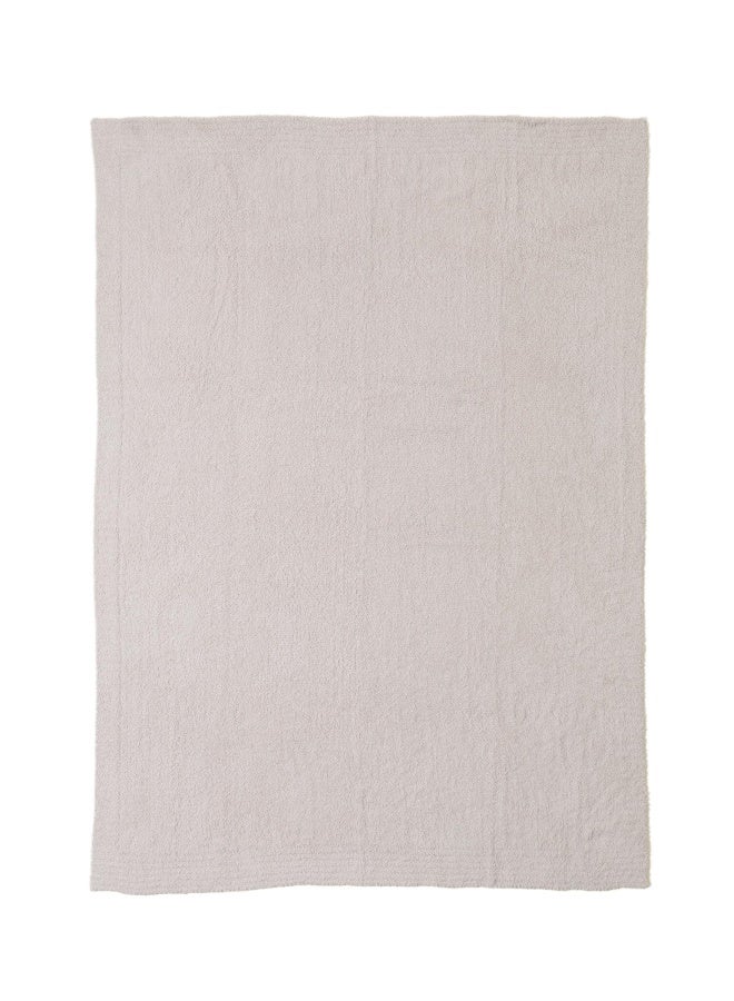 Barefoot Dreams CozyChic Throw, Stone 54" x 72" - Image 2