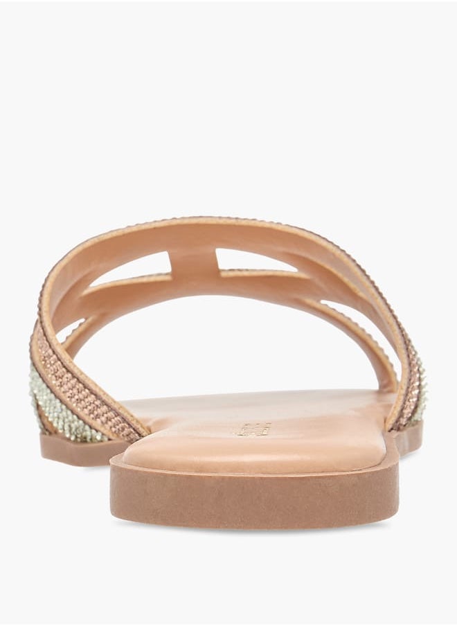 Celeste Women's Embellished Slip-On Sandals  - Image 5