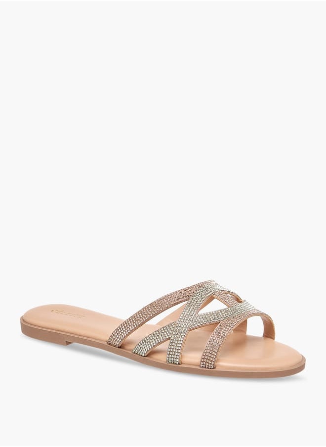Celeste Women's Embellished Slip-On Sandals  - Image 2
