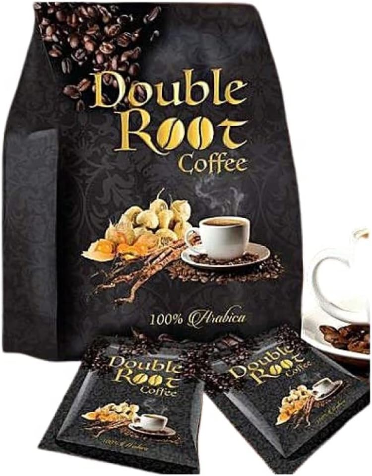 Superlife Double Root Coffee - 6 Sachets of 100% Arabica Instant Coffee - Image 1