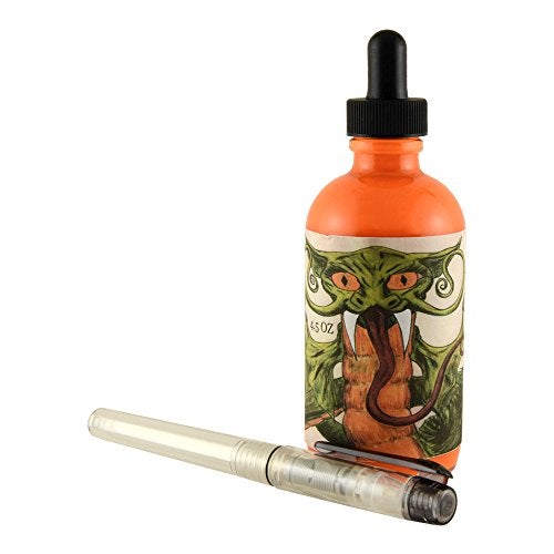 Noodler's حبر نودلرز 4.5 أونصة سمكة التنين البرتقالية - Image 2