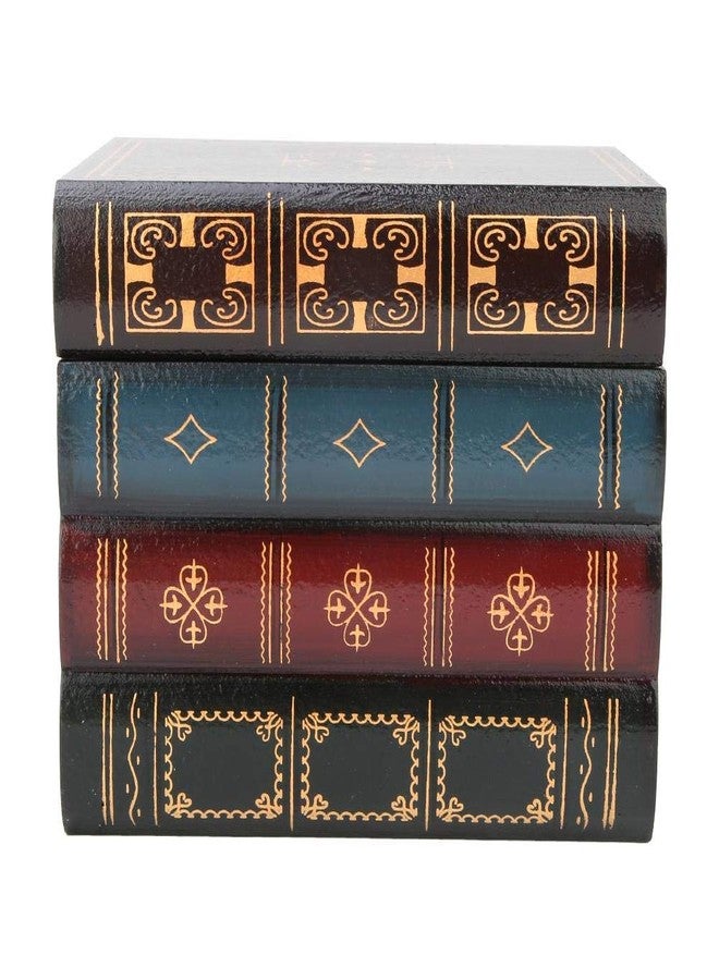 Hongzer Book Safe, European Style Decorative Fake Book, Hollowed Out Decorative Faux Books, Compartment Box for Storage - Hide Jewelry, Money, Valuables, and More, Home Decor(#1) - Image 4