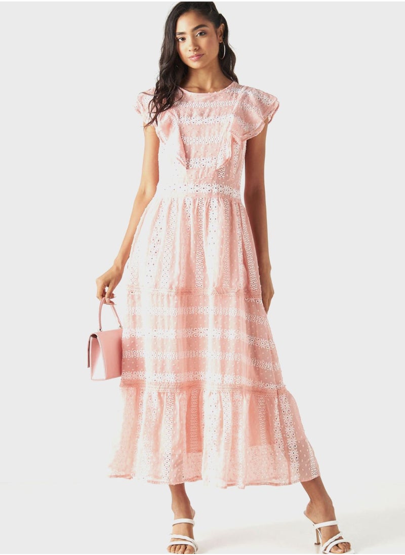2Xtremz - Embellished  Ruffle Dress - Image 1