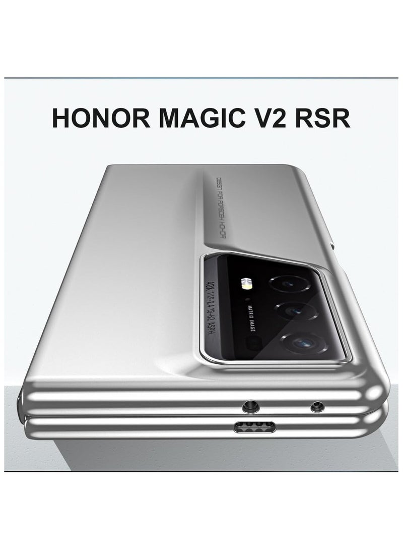 general Phone Case Compatible with Honor Magic V2 RSR With Screen Protector Anti-Fingerprints Fold Cover With Pen Slot and Pen For Magic V2 RSR - Image 2