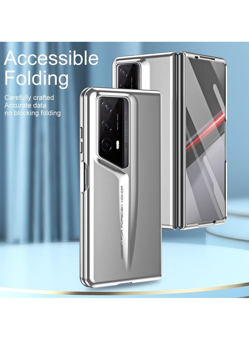 general Phone Case Compatible with Honor Magic V2 RSR With Screen Protector Anti-Fingerprints Fold Cover With Pen Slot and Pen For Magic V2 RSR - Image 3